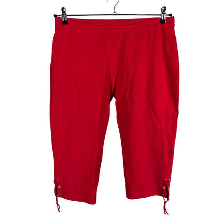 Unisex Voglia - Tricot capri pants, size 42 - Red ()