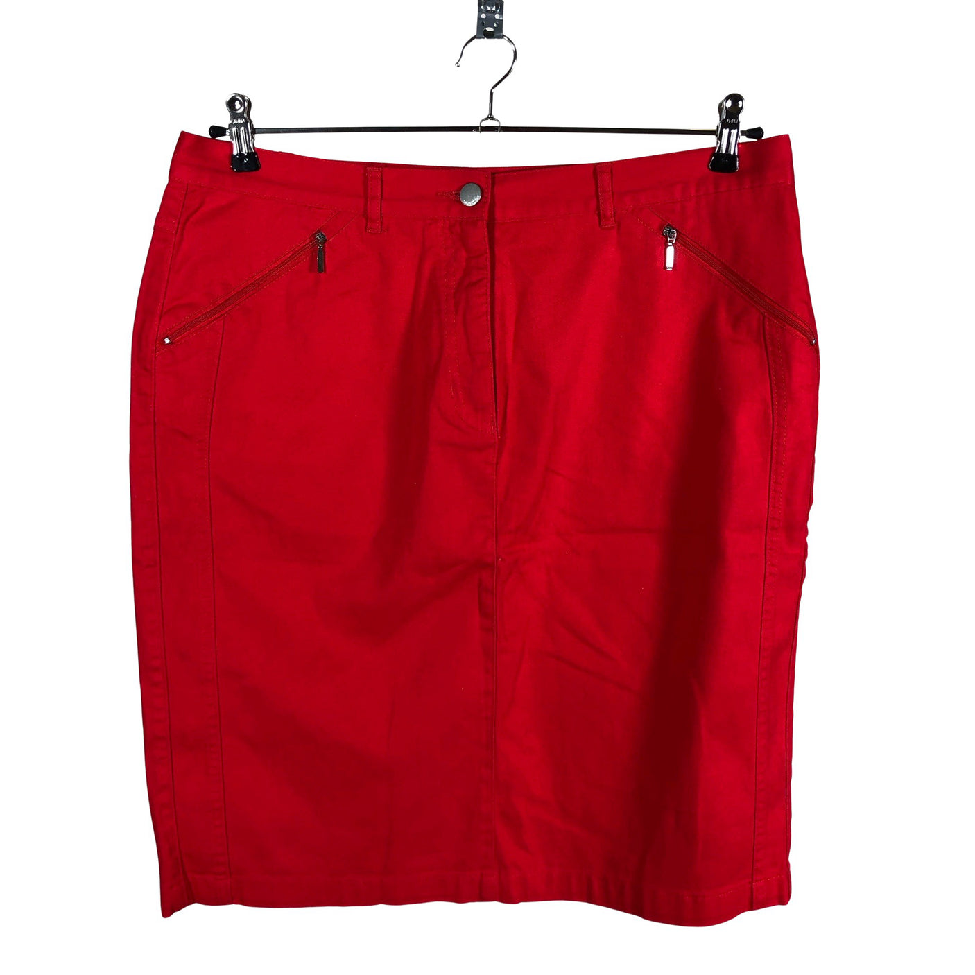 Unisex Signature - Fabric skirt, size 42 - Red (1)
