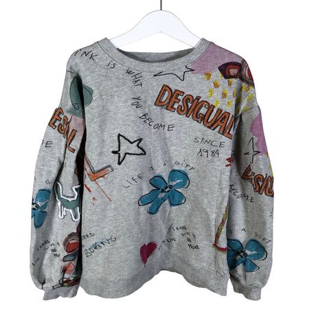 Unisex Desigual - Sweatshirt, size 128 - 134 - Gray ()