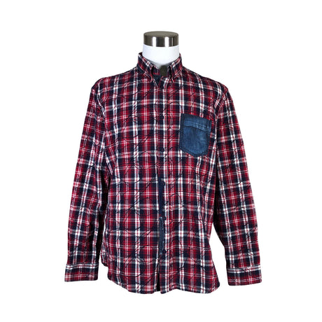 Unisex Desigual - Collared shirt, size XXL - Blue ()