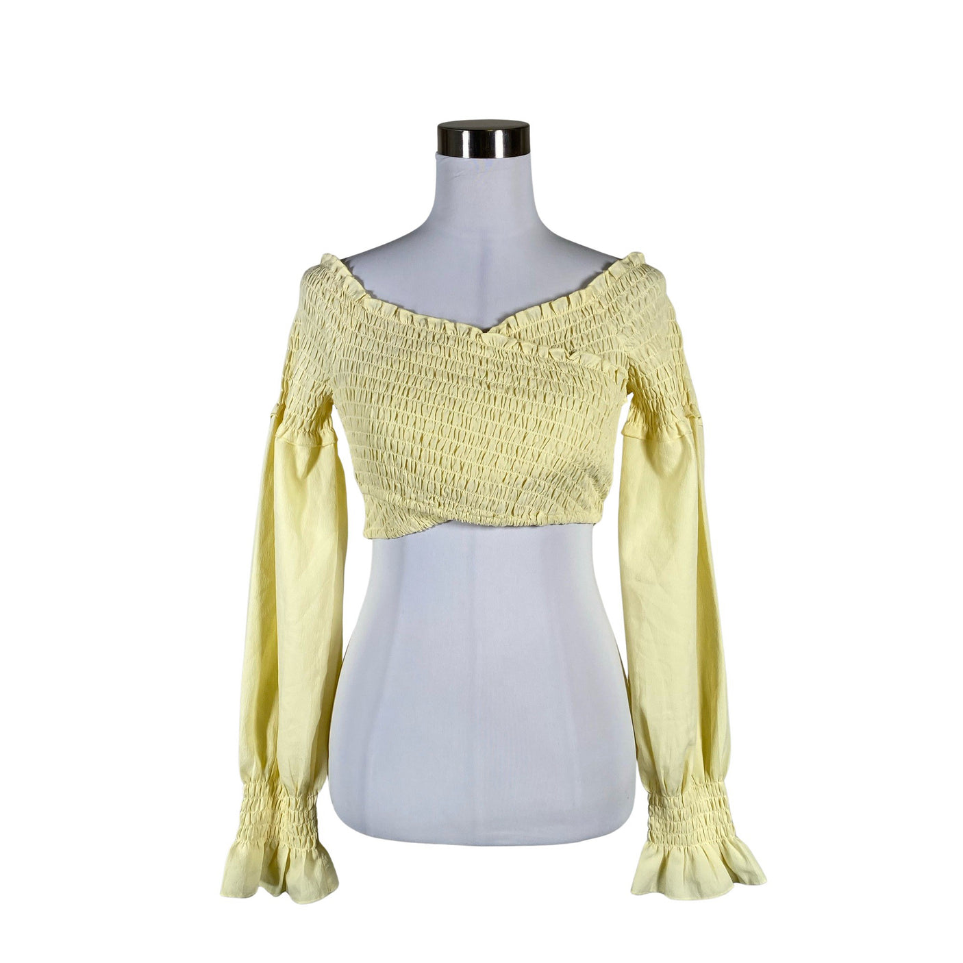 Unisex Na-KD - Blouse, size 36 - Yellow (1)