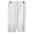 Unisex Cecil - Capri pants, size W30 - Natural white ()