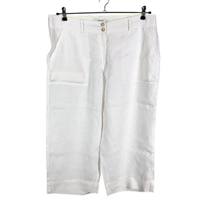 Unisex Cecil - Capri pants, size W30 - Natural white (1)