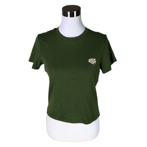 Unisex RVCA - T-shirt, size 38 - Green (1)