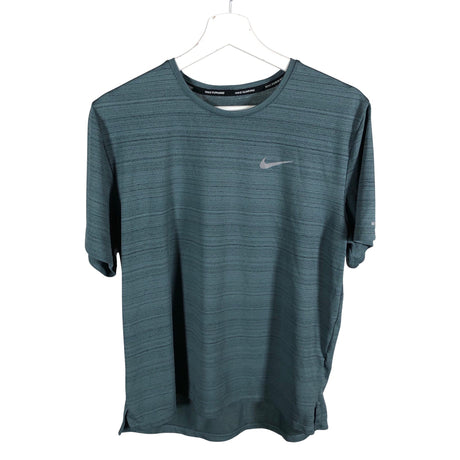 Unisex Nike - Sports shirt, short sleeve, size M - Green ()