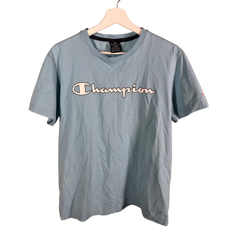 Unisex Champion - T-shirt, size L - Light blue ()