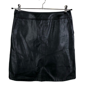 Unisex Hugo Boss - Leather skirt, size 38 - Black (1)