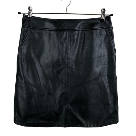 Unisex Hugo Boss - Leather skirt, size 38 - Black ()