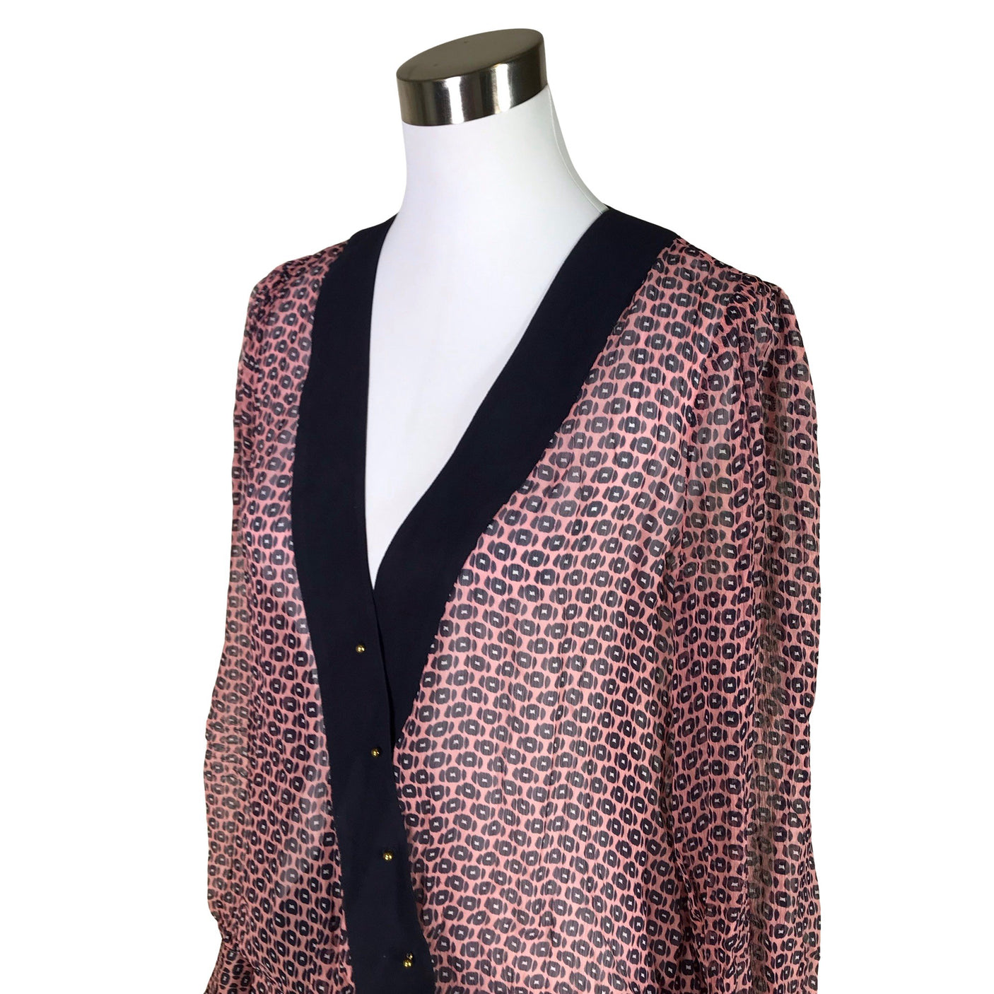 Unisex Baum und Pferdgarten - Schiffon dress, size 38 - Pink (3)