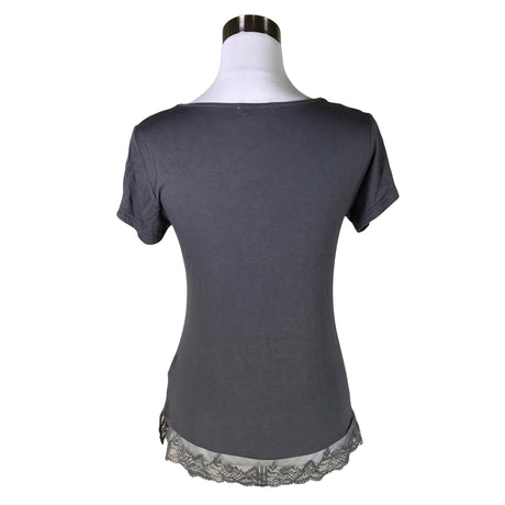 Unisex Cream - T-shirt, size 38 - Gray (2)