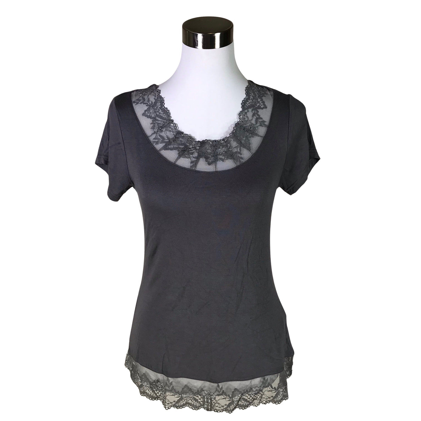 Unisex Cream - T-shirt, size 38 - Gray (1)
