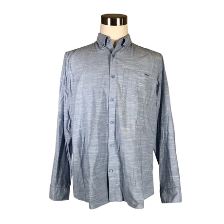 Unisex Hurley - Collared shirt, size L - Light blue ()