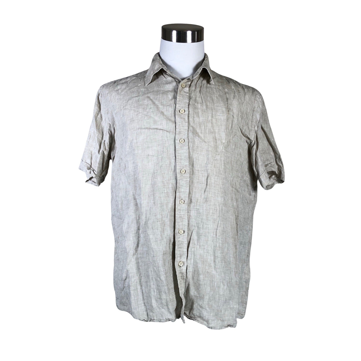 Unisex Sand - Collared shirt, size XL - Beige (1)