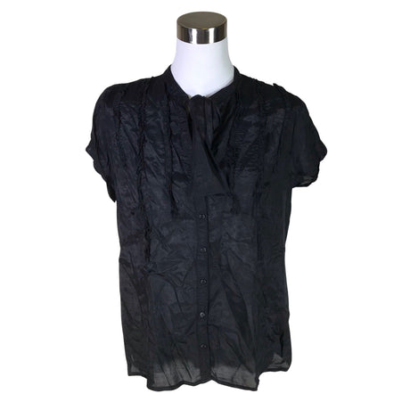Unisex Jackpot - Short-sleeved blouse, size 38 - Black ()