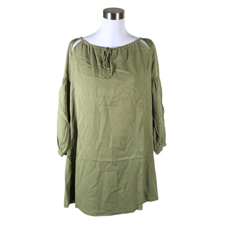 Unisex Superdry - Schiffon dress, size 40 - Green ()