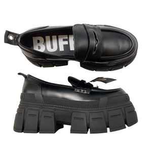 Unisex Buffalo - Loafers, size 40 - Black (1)