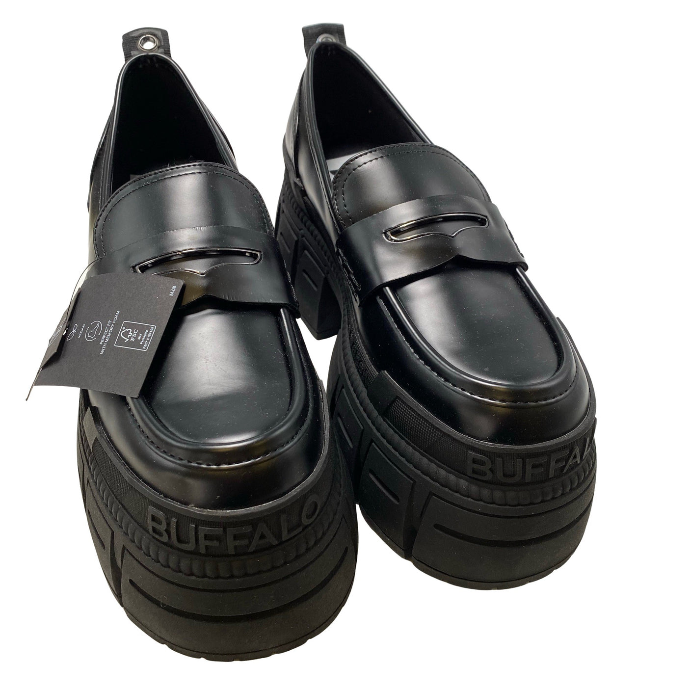 Unisex Buffalo - Loafers, size 40 - Black (3)