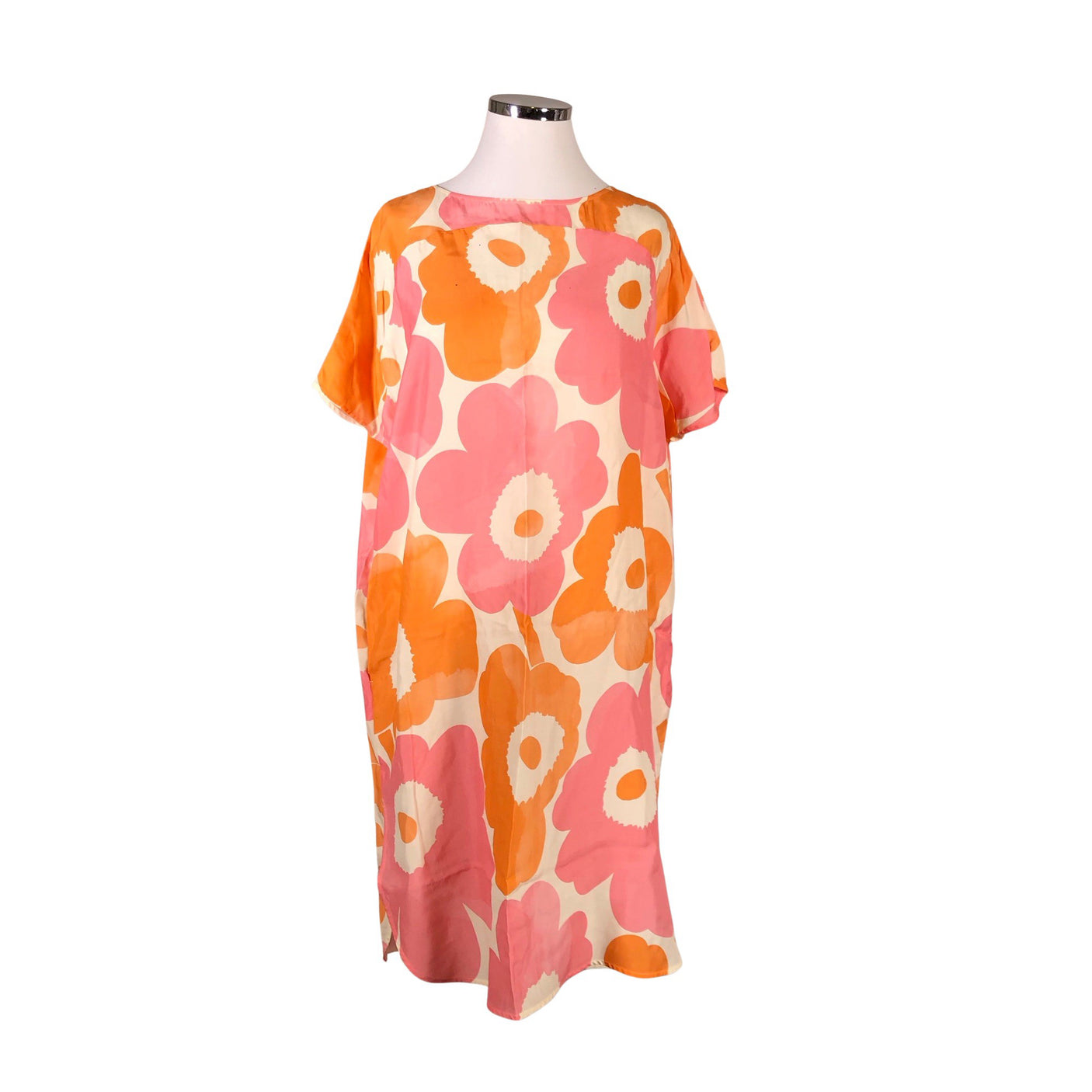Unisex Marimekko - Schiffon dress, size 42 - Light pink (1)