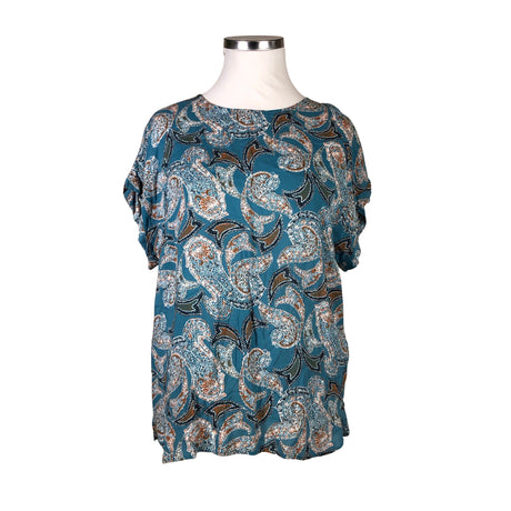Unisex Marc O'Polo - Short-sleeved blouse, size 44 - Light blue ()