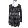 Unisex IVANAhelsinki - Tricot tunic, size 42 - Black ()