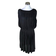 Unisex Massimo Dutti - Tricot dress, size 40 - Black ()