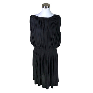 Unisex Massimo Dutti - Tricot dress, size 40 - Black (1)
