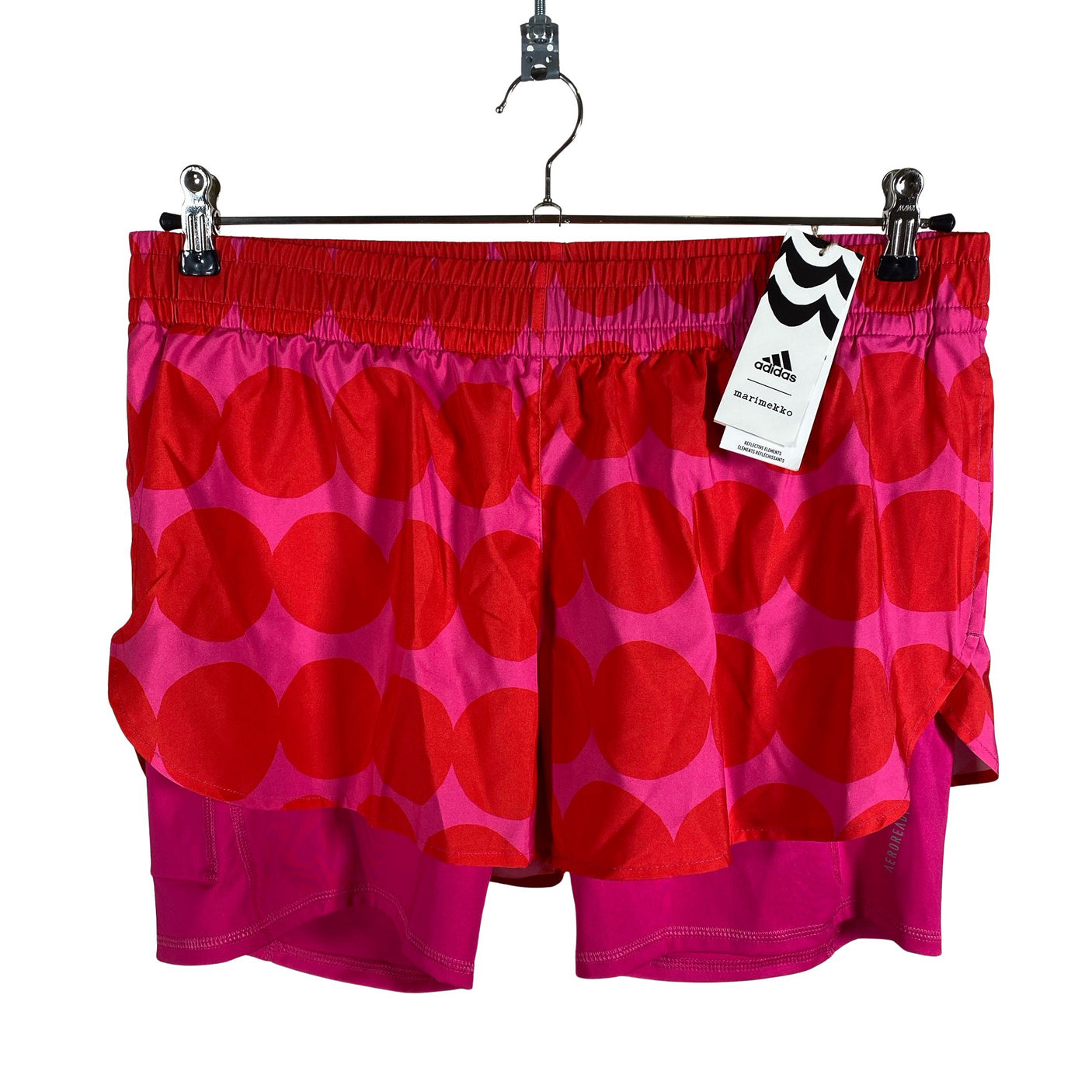 Unisex Adidas - Sports shorts, size 42 - Red (1)