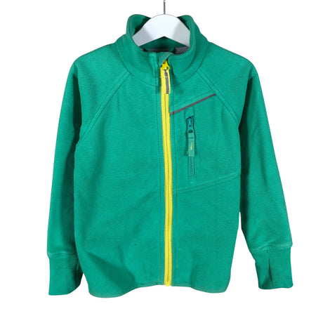 Unisex Polarn O. Pyret - Windfleece jacket, size 104 - 110 - Green ()
