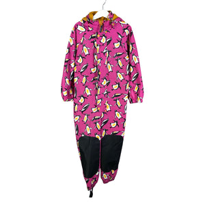 Unisex Jonathan - Rain overall, size 110 - 116 - Pink (1)