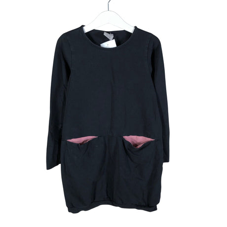 Unisex NOSH - Tricot dress, size 122 - 128 - Black ()