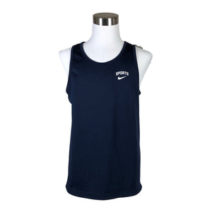 Unisex Nike - Sleeveless sports top, size M - Blue (1)
