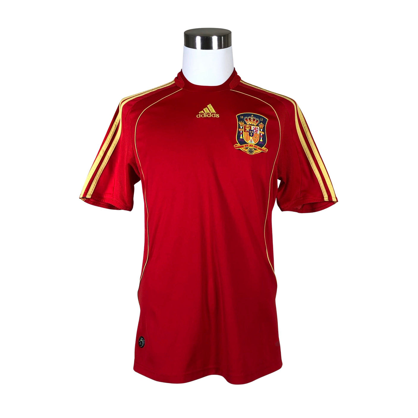 Unisex Adidas - Sports shirt, short sleeve, size M - Red (1)