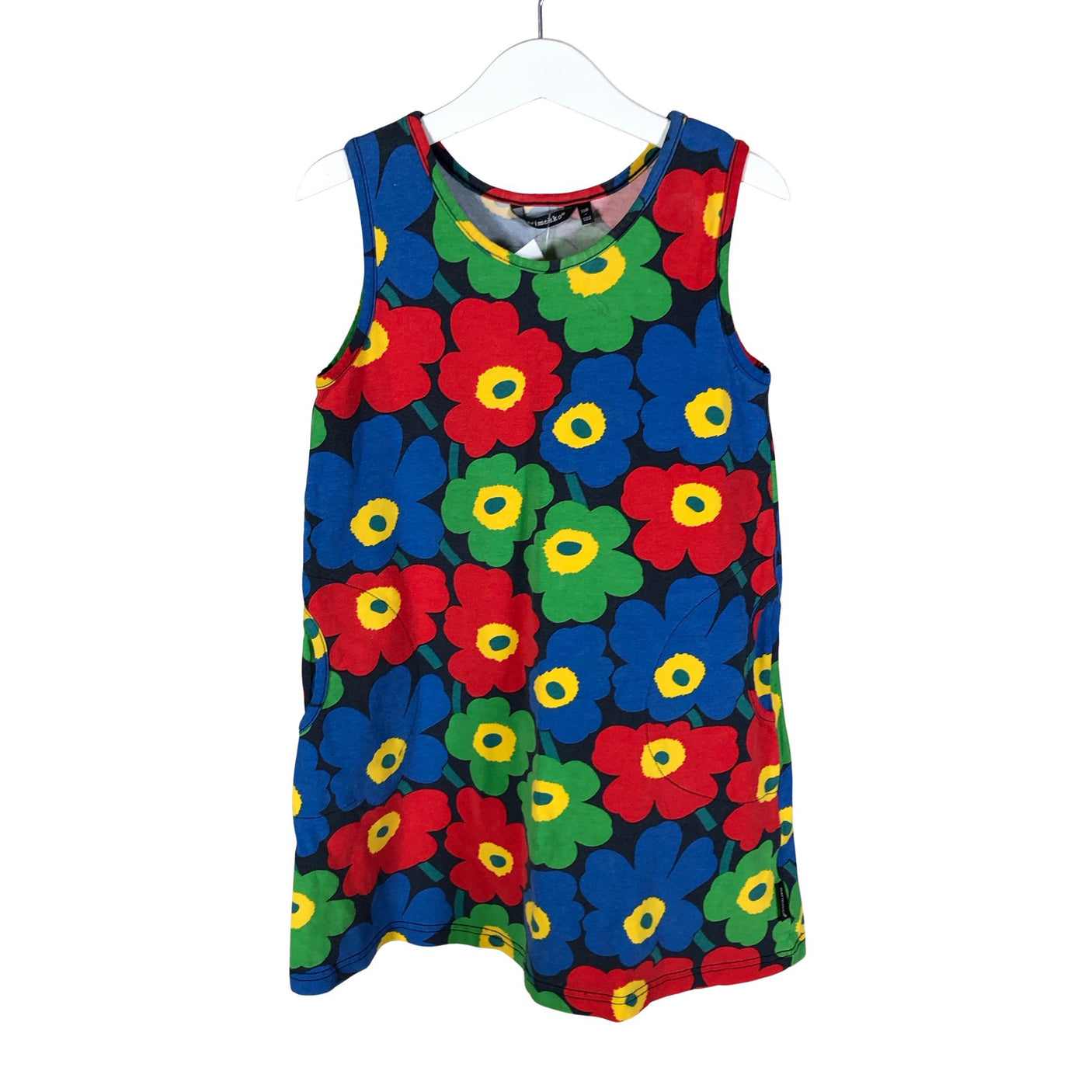 Unisex Marimekko - Tricot dress, size 116 - 122 - Blue (1)