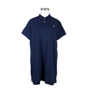 Unisex Polo Ralph Lauren - Pique dress, size 42 - Blue (1)