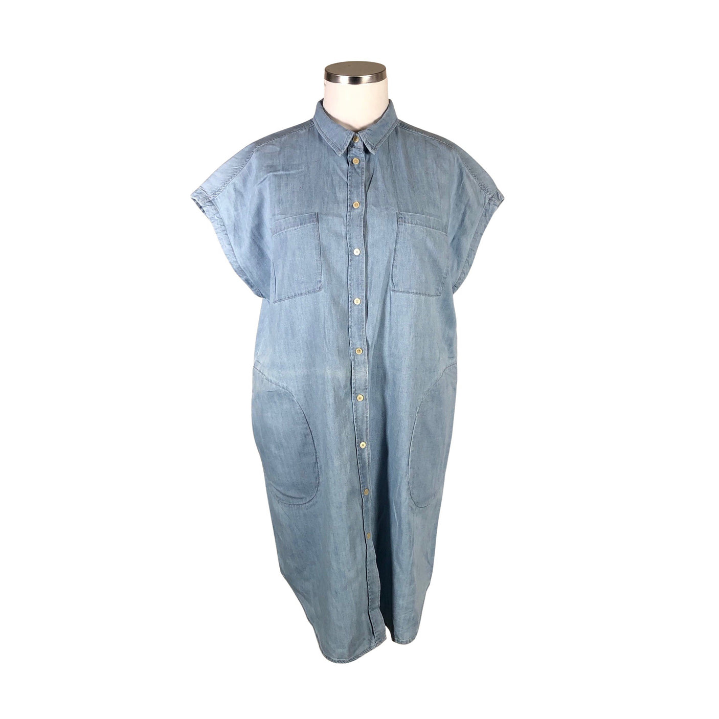 Unisex Part two - Denim dress, size 44 - Light blue (1)