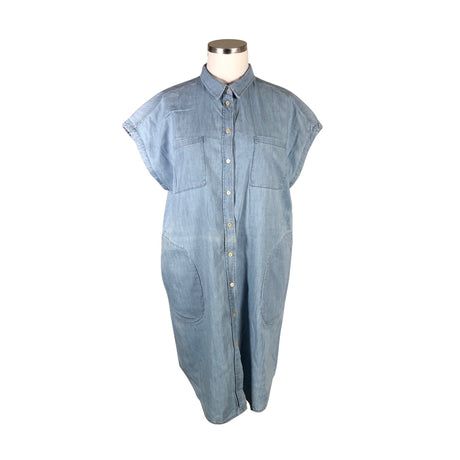Unisex Part two - Denim dress, size 44 - Light blue ()