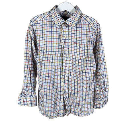 Unisex Tommy Hilfiger - Collared shirt, size 116 - 122 - White ()