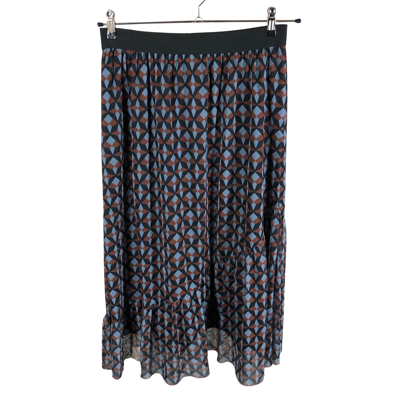 Unisex Y.A.S - Fabric skirt, size 38 - Blue (1)