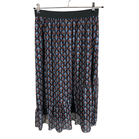 Unisex Y.A.S - Fabric skirt, size 38 - Blue ()