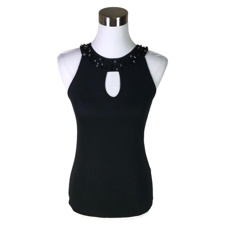 Unisex Mexx - Tricot tank top, size 34 - Black ()