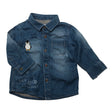 Unisex Mayoral - Denim shirt, size 62 - 68 - Blue ()