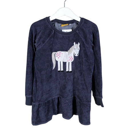 Unisex me&i - Tricot dress, size 122 - 128 - Blue ()