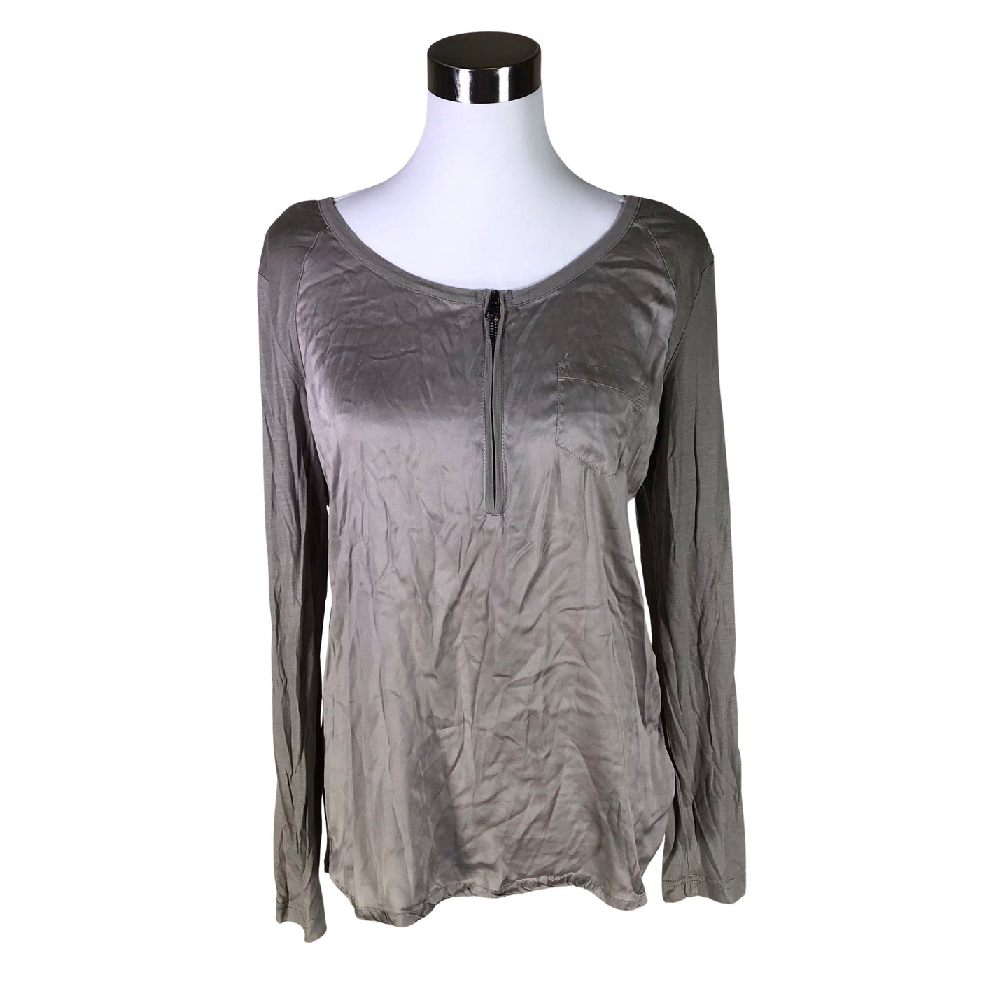 Unisex Philosophy Blues Original - Tricot shirt, size 40 - Gray (1)