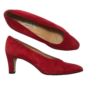 Unisex Giusti - High heels, size 37 - Red (1)