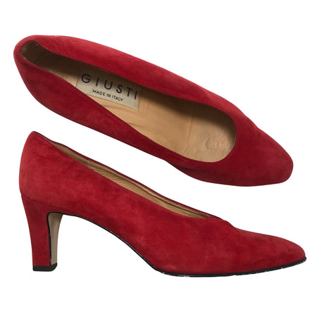 Unisex Giusti - High heels, size 37 - Red ()