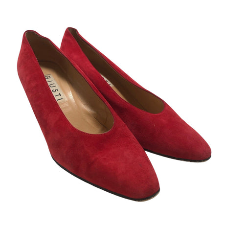 Unisex Giusti - High heels, size 37 - Red (2)