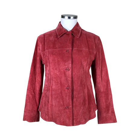 Unisex Bigel - Leather jacket, size 44 - Red ()