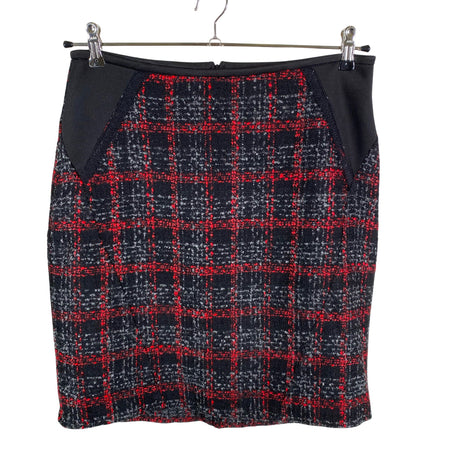 Unisex Steilmann - Fabric skirt, size 38 - Red ()
