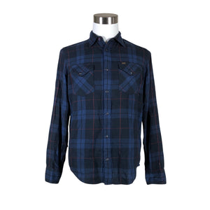 Unisex Lee - Flannel shirt, size M - Blue (1)