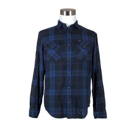 Unisex Lee - Flannel shirt, size M - Blue ()